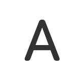 A